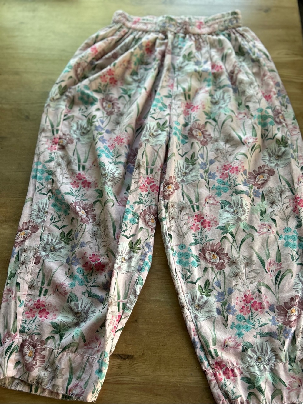 Floral Pink Women's Pants
